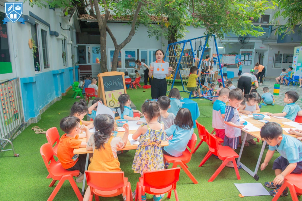 Phuong phap giao duc hien dai tai Truong Mam Non Viet Au